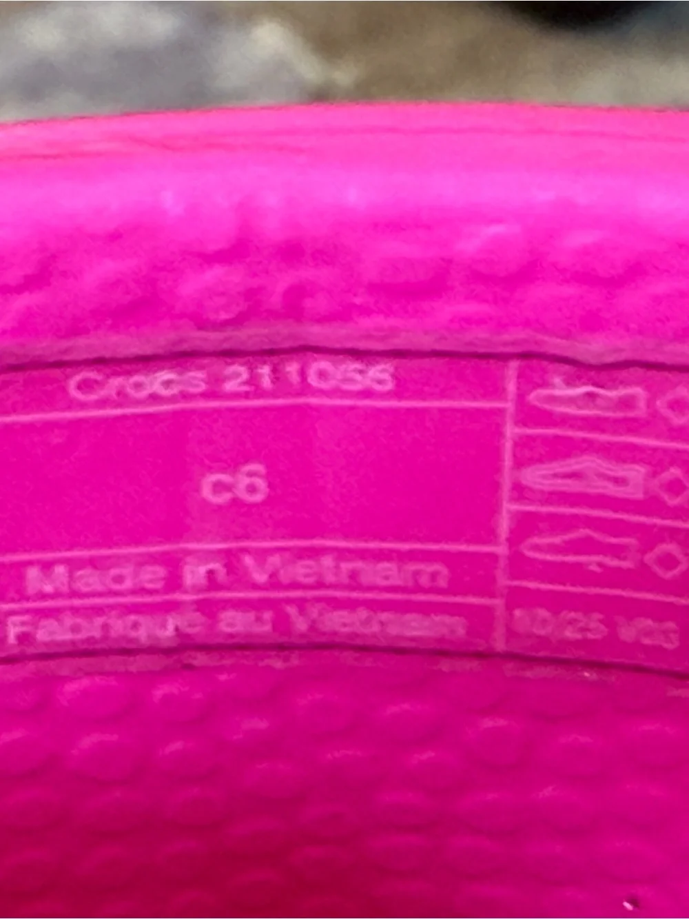 CROCS Toddler Kids Hot Pink Pull-On Rain & Snow Boots with Handles